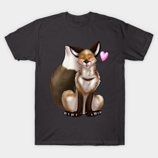 Foxy Friends: Yellow-Grey T-Shirt